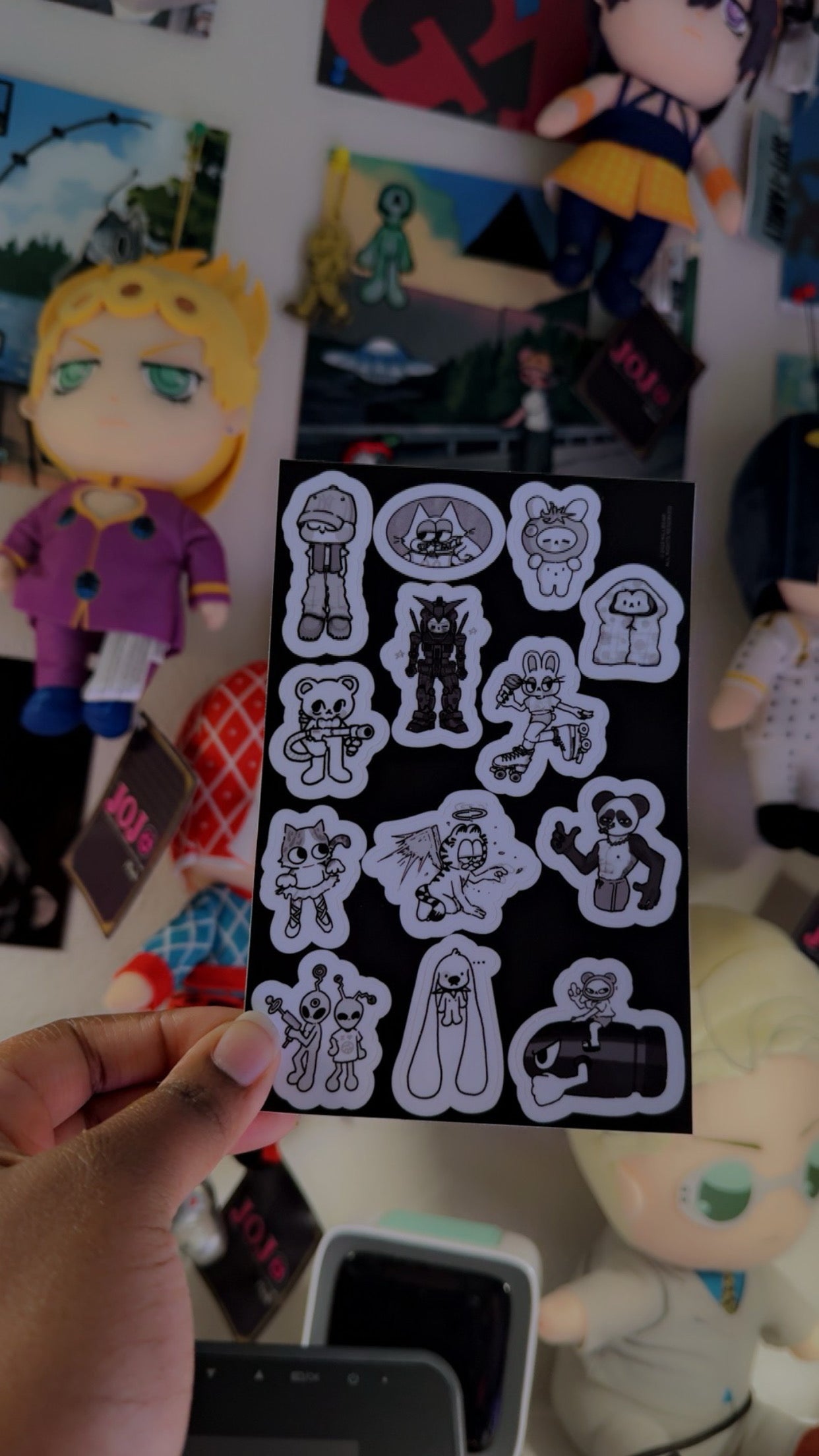 Bear Trap Sticker Sheet