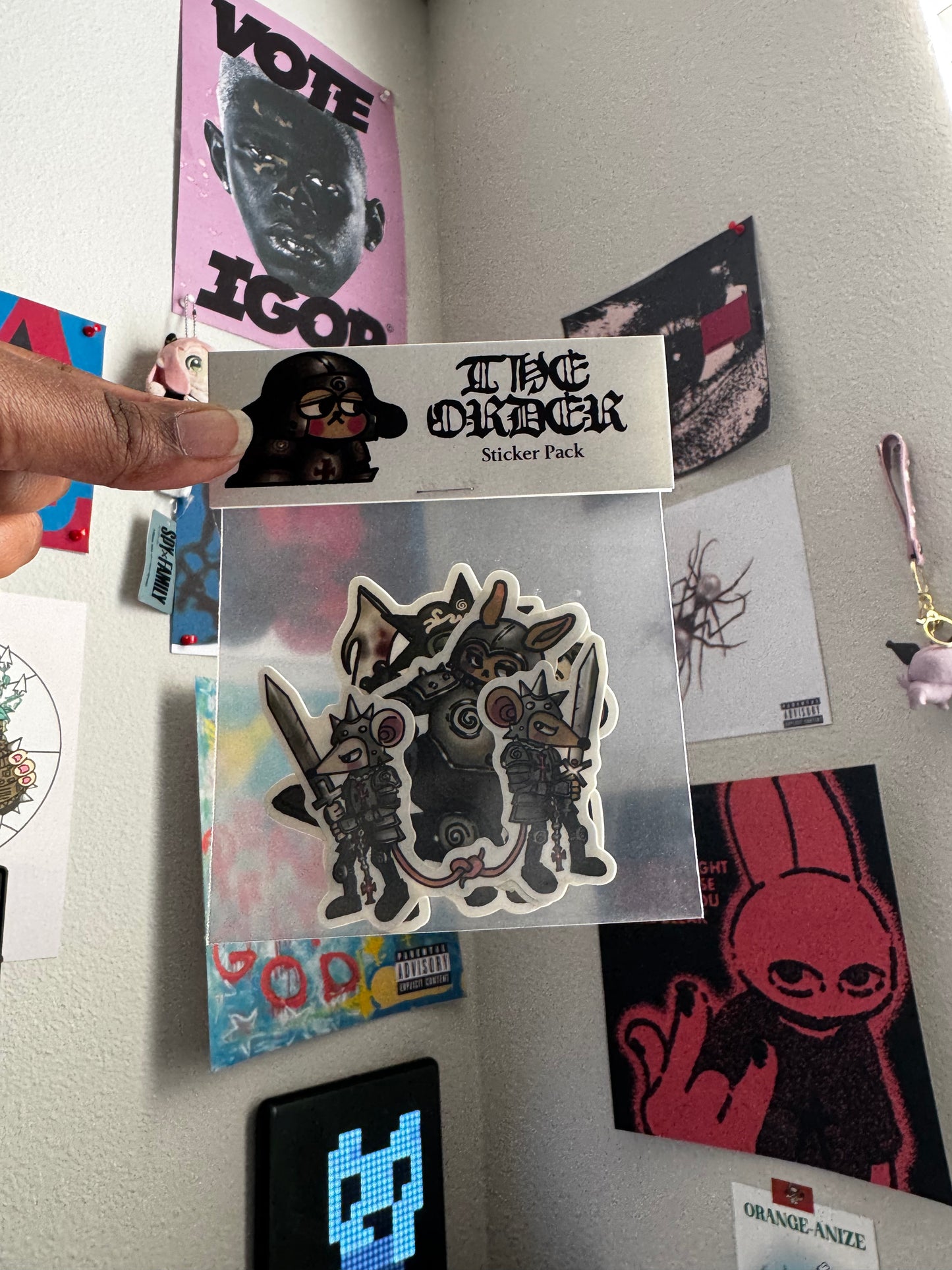 The Order Sticker Pack
