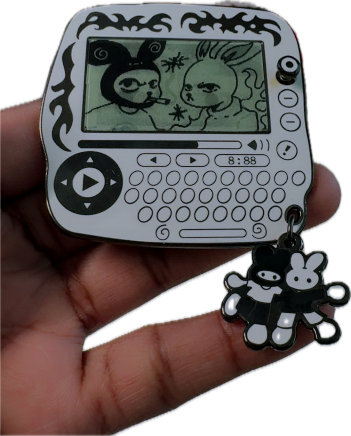 Nostalgia Lenticular Fidget Enamel Pin