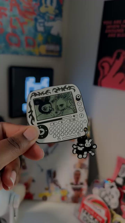 Nostalgia Lenticular Fidget Enamel Pin